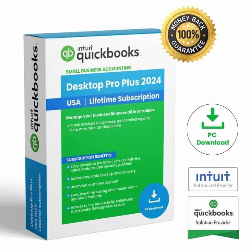 Buy Authentic QuickBooks Desktop Pro Plus 2024 | Official Intuit Retailer