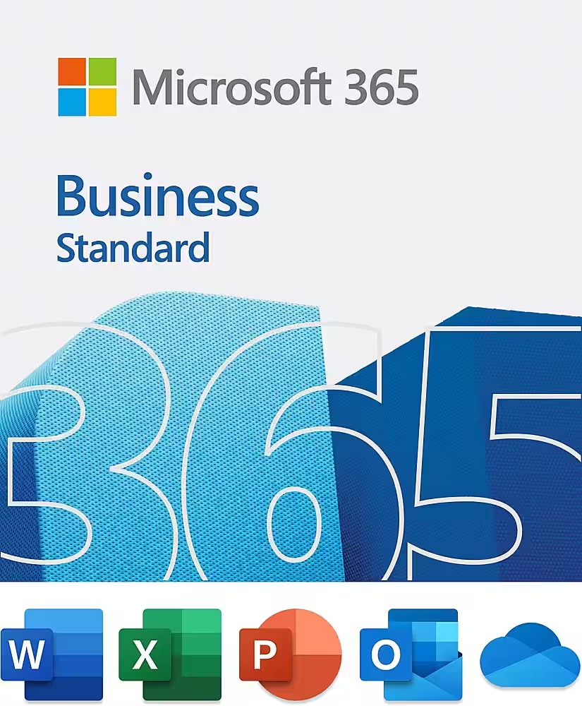 Microsoft 365 Business Standard – 12-Month Subscription – 1 User [Digital]